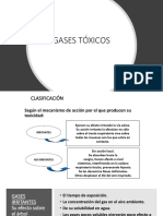 Intoxicación Con Gases Tóxicos TOXICOLOGIA