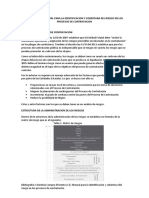 Resumen Del Manual para La Identificacion y Cobertura Del Riesgo en Los Procesos de Contratacion