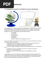 Chapitre 0 - GENERALITES