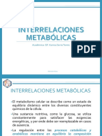 2 Fundamentos de Nutrición Clínica - Interrrelaciones Metabólicas 2020 PDF