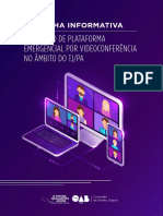 OAB-PA Lança Cartilha Informativa Sobre Audiências Virtuais