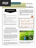 POWERPOINT - Folleto de Power Point 2013 - Actualizado Ener - 2015 PDF