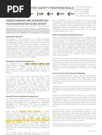 Understanding and Interpreting Your Examination Score Report