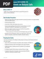 Keeping Patients On Dialysis Safe: What Is COVID-19?