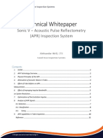 Technical Whitepaper: Sonic V - Acoustic Pulse Reflectometry (APR) Inspection System