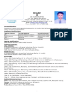 Resume: Md. Nahid Parvez