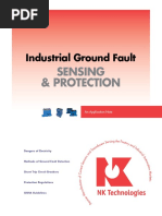 Industrial Ground Fault: Sensing & Protection