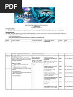 Research 8: Most Essential Learning Competencies in Research 8 Course Description