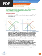 Youth Unemployment Essay (OCR)