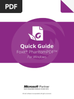 Foxit Phantompdf Quick Guide