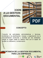 Induccion A La Gestion Documental