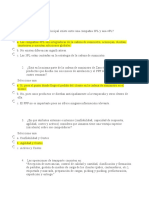 Tercera Entrega de Cuestionario y Foro