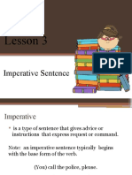 Imperative Sentence