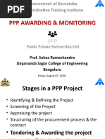 PPP Monitoring & Awarding