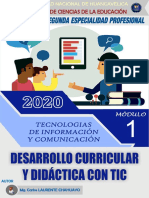 1 - Módulo - Tics - Desarrollo Curricular y Didáctica Con Tic - 2020