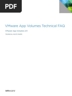 Vmware App Volumes Technical Faq