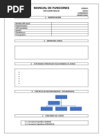 Formato de Manual de Funciones