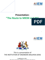 IEM - Route To Become MIEM & PE PDF