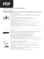 Polycom Solutions Product Portfolio BR Enus PDF