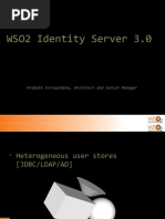 WSO2 Identity Server 3.0: Prabath Siriwardena, Architect and Senior Manager