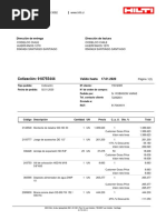 Cotización Acc Testiguera