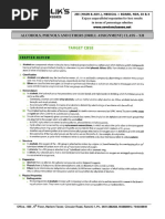 Alcohols, Phenols and Ethers