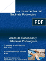 Areas Del Gabinete Podologico PDF