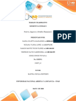 Unidad 3 - Pasivos, Ingresos y Estados Financieros. Trabajo Colaborativo