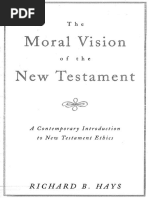 The Moral Vision of NT - Richard Hays