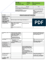 I. Obectives: A. Content Standards B. Performance Standards C. Learning Competencies/Objectives