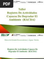 Taller Racda 2.016