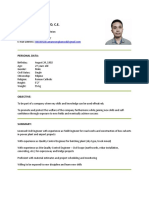 Rennee Son C. Bancud, C.E.: Personal Data