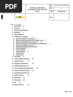 Method Statement Unitized