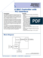 Ethernet MAC Controller With PCI Interface: Pmql/Pmqli