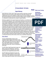 Signal Filtering: Home - Education Resources - NDT Course Material - EC Testing Eddy Current Testing