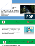 Norma Técnica Alumbrado Público PDF