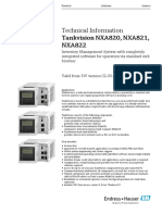 Technical Information Tankvision NXA820, NXA821, NXA822