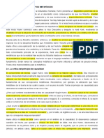 Tema Hume La Crítica de Los Conceptos Metafísicos