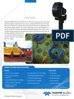 3D Mechanical Scanning Sonar: Teledyne Blueview