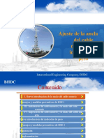 Ajuste de La Ancla Del Cable Muerto y El Indicador de Peso