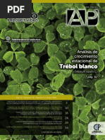 ANALISIS DE CRECIMIENTO ESTACIONAL DE TREBOL BLANCO Trifolium Repens L