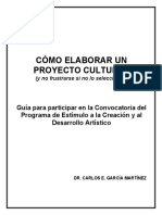 Como - Elaborar - Proyecto - Cultural Guia Resumen