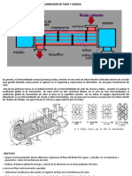 Intercambiador de Tubo y Coraza