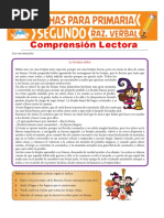 Lectura La Brujita Dulce para Segundo de Primaria PDF