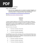 Tipos de Narradores Senmana 18 Al 22 de Mayo 2020