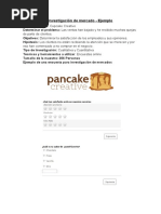 EJEMPLO 1 - Investigación de Mercado