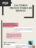 Factores Protectores de Riesgo