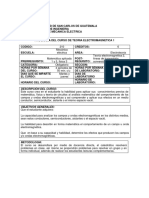 210 Teoria Electromagnetica 1