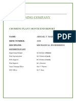 Conveyor System Report