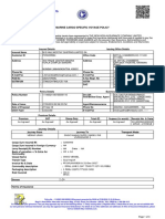 Marine Cargo Specific Voyage Policy: The New India Assurance Co. Ltd. (Government of India Undertaking)